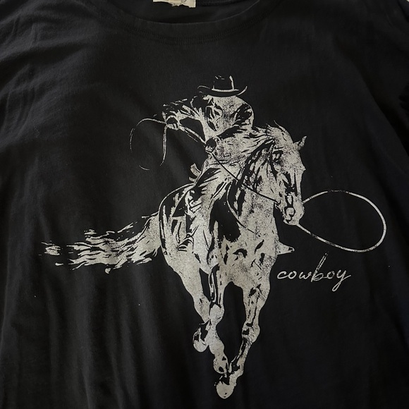 Boot Barn Oversized Cowboy Tee - Picture 2 of 4